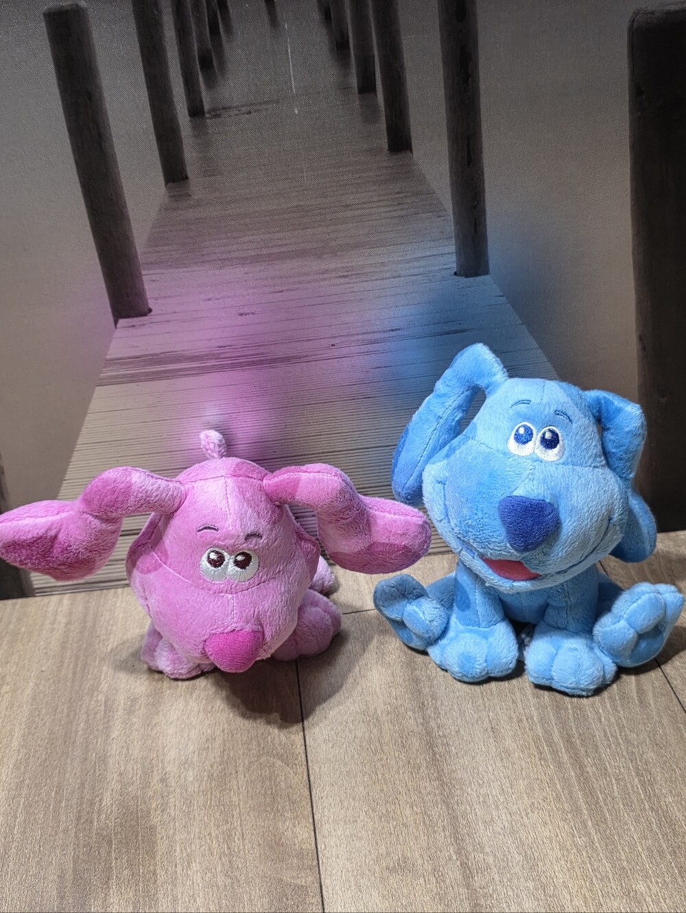 Nickelodeon Blues Clues 2020 Plush Toy Blue Magenta, 6-inch